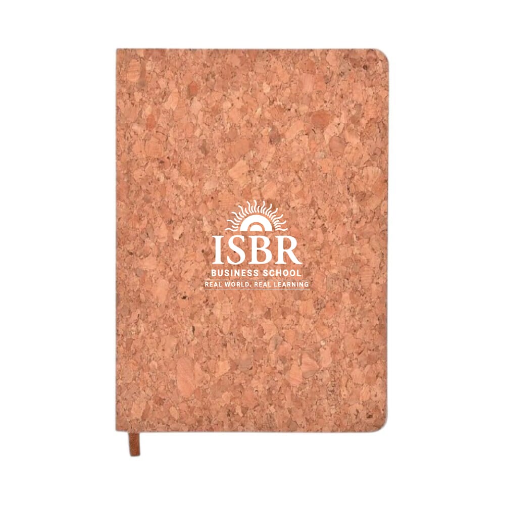 Eco Notes Eco friendly Notebook- Natural Cork- A5- 196 Pages